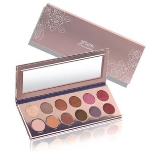 New Girlactic The Essential 12 Color Eye Shadow Palette in Matte Metallic Cremes